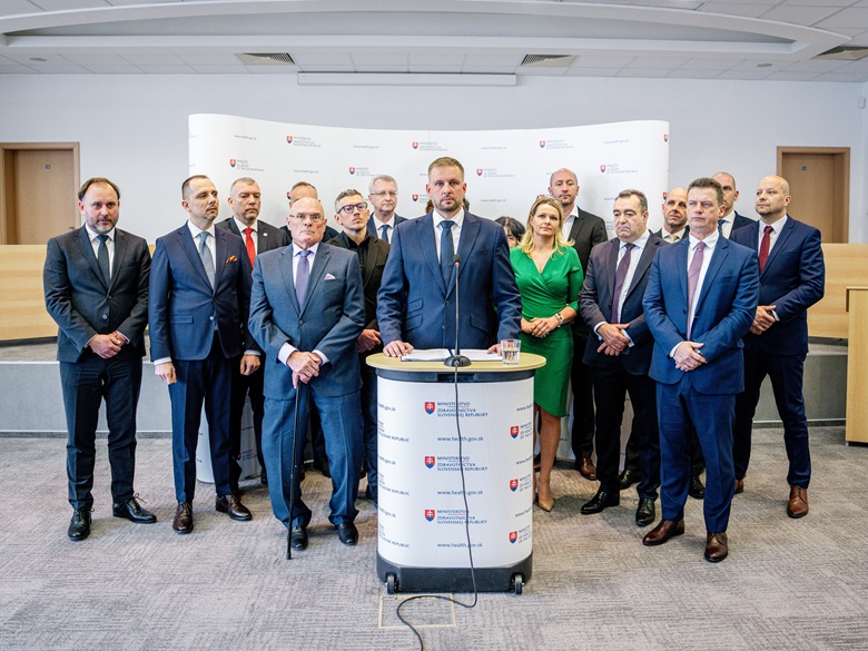 Minister zdravotníctva Kamil Šaško predstavil pripravované zmeny v systéme záchrannej zdravotnej služby